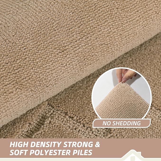 BEQHAUSE Door Mat 32" x 48", Non-Slip Door Mats Indoor Entryway Rugs Washable - Image 8