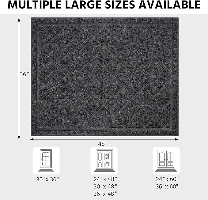 Front Door Mat Indoor Outdoor Entrance - Image 3