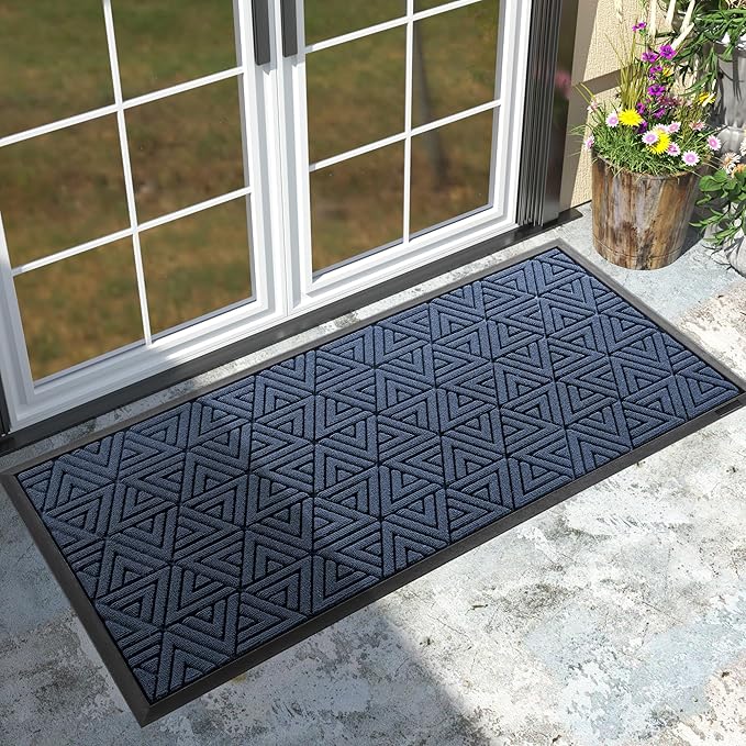 Yimobra Large Door Mat 47x24, All-Weather Waterproof Non-Slip Welcome Matt by Yimobra