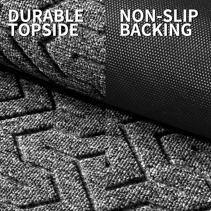 Yimobra Large Door Mat Outside Entrance 47x32, Waterproof Heavy Duty Outdoor - Image 4