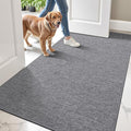 LUMI Ultra Thin Door Mat for Entryway, Easy Clean Welcome Entrance Mat for by LUMI