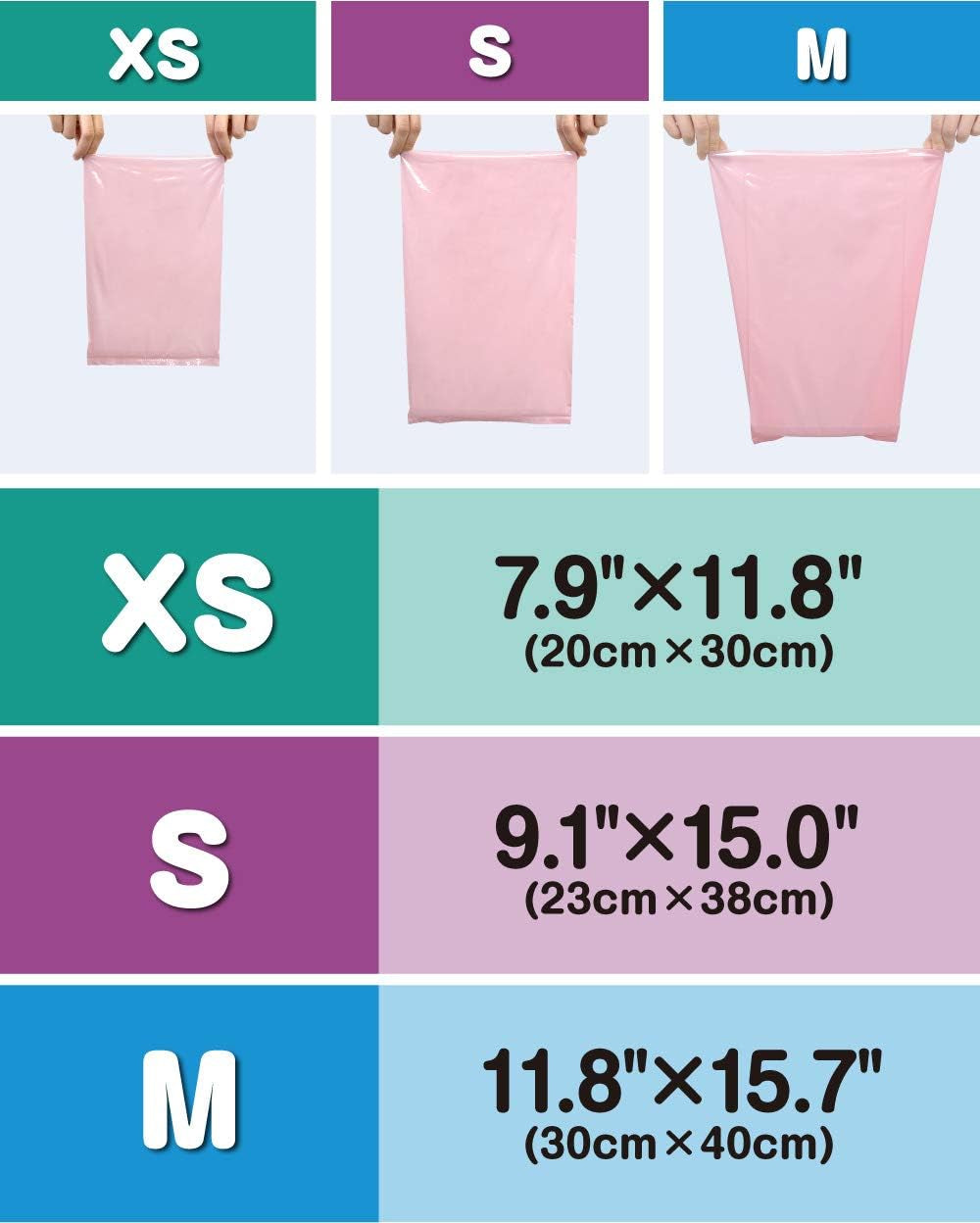 Amazing Odor Sealing Baby Diaper Disposal Bags - Durable and Unscented [Size: M, Color: Pink] (90 Count, Pack of 2) (180 Bags)