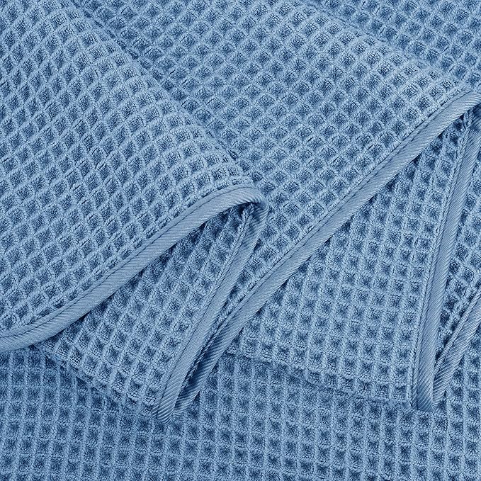 POLYTE Microfiber Oversize Quick Dry Lint Free Bath Towel, 60 x 30 in, 4 Pack - Image 4