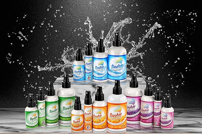 Flushie Pre-Toilet Sprays for Poop Travel Size Toiletries Bathroom Spray for - Image 5