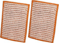 Redecker 2-Ply Woven Copper Scrubbing Cloth & Microfiber Cleaning Wipe – by Redecker