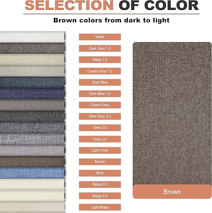 Fine Linen Repair Patches, Self-Adhesive Linen Fabric Patches, 12X40 inch Extra - Image 4