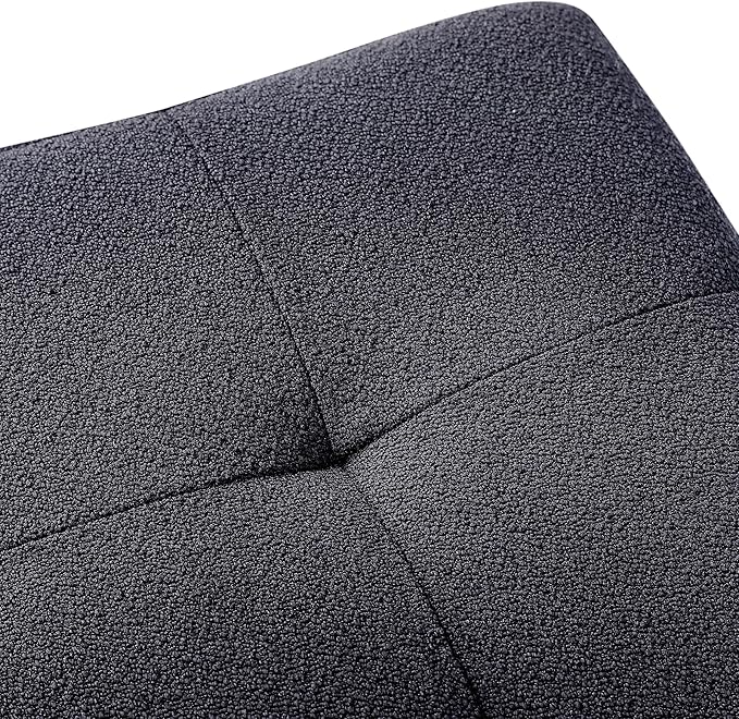 Adeco Fabric Storage Ottoman Bench - Image 5
