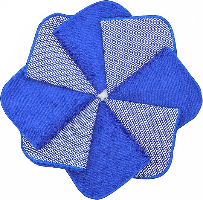 Microfiber Dish Cloths Fast Drying Kitchen Cleaning Cloth Dish Rags Dust Cloths - Image 3