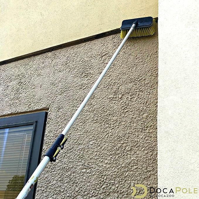 DOCA Scrub Brush Attachment for Long Handle Extension Pole - Image 4