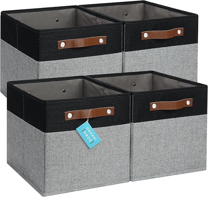 OrganiHaus 11x11 Cube Storage Bins by OrganiHaus