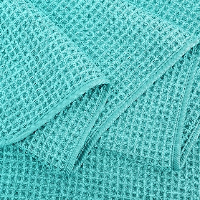 POLYTE Microfiber Oversize Quick Dry Lint Free Bath Towel, 60 x 30 in, 4 Pack - Image 4