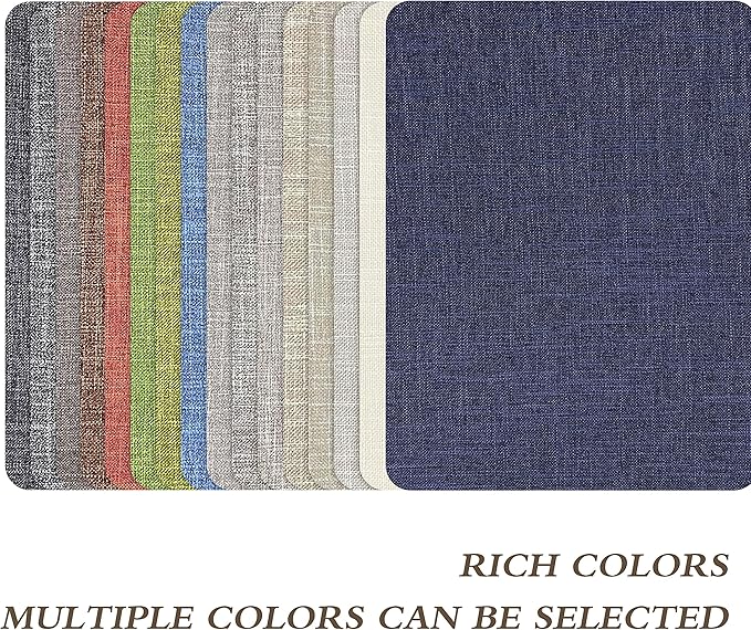 KING MOUNTAIN Fine Linen Repair Patches, Self-Adhesive Linen Fabric Patches - Image 3
