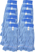 Turkey Creek Essentials Mop Heads Commercial Grade USA Made Looped End Heavy by TurkeyCreekEssentials