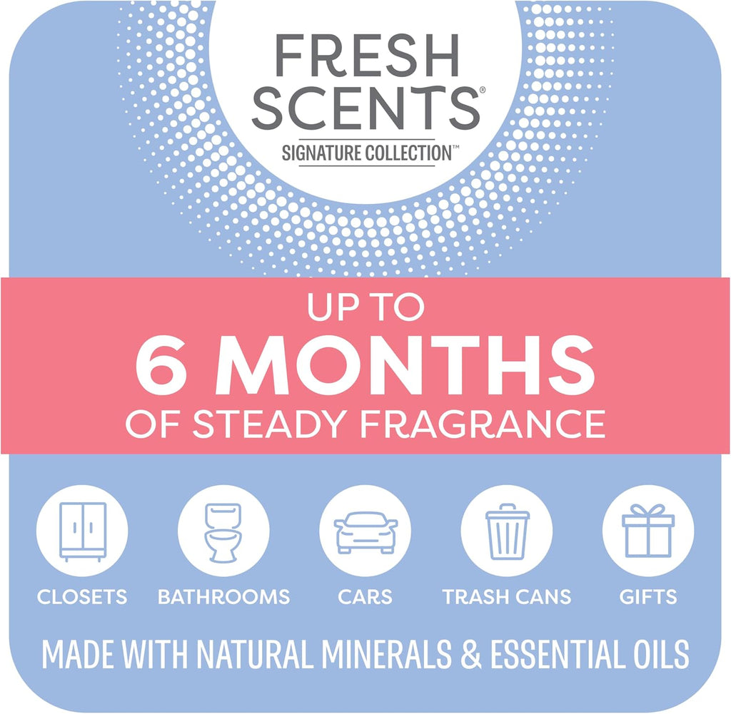 Fresh Scents Baby Powder Scented Sachets 6 Pack